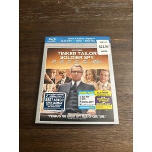 Tinker Tailor Soldier Spy Blu-ray DVD Combo Gary Oldman Focus Features Slipcover